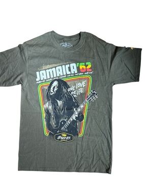 Bob Marley Kingston Jamaica One Love shirt Sz Med